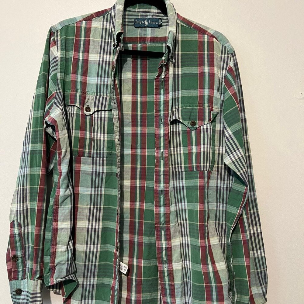 Ralph Lauren Flannel Button Down